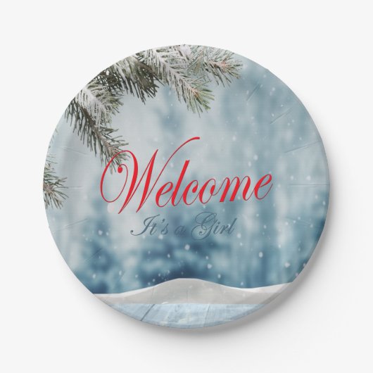 Assiettes En Carton Baby shower de vacances (Devant)