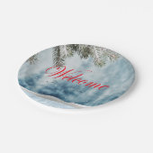 Assiettes En Carton Baby shower de vacances (Angle)