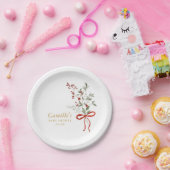 Assiettes En Carton Baby shower de verdure d'hiver (Fête)