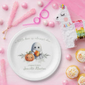 Assiettes En Carton Baby shower d'Halloween Crochet couette (Fête)