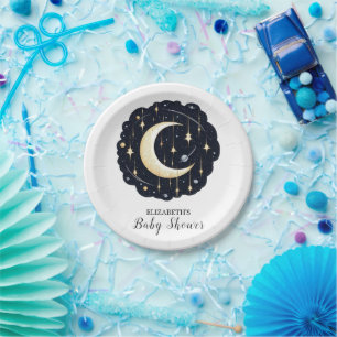 Assiettes En Carton Baby shower Dreamy Pretty Stars