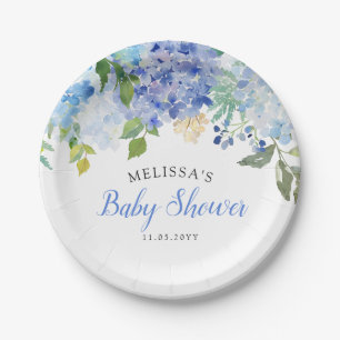 Assiettes En Carton Baby shower du bouquet de fleur de la Caroline