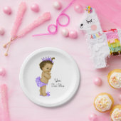 Assiettes En Carton Baby shower ethnique Princesse (Fête)