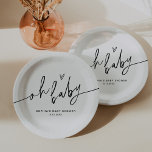 Assiettes En Carton Baby shower EVERLEIGH Oh Baby<br><div class="desc">Everleigh Collection - une collection étonnante et minimaliste qui dispose d'une police de calligraphie moderne qui est à la fois chic et élégant. Cette collection offre un design intemporel et élégant qui est parfait pour tous les événements, des mariages aux baby showers et tout entre les deux. Découvrez l'élégance et...</div>