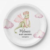 Assiettes En Carton Baby shower Fairytale Dragon (Devant)