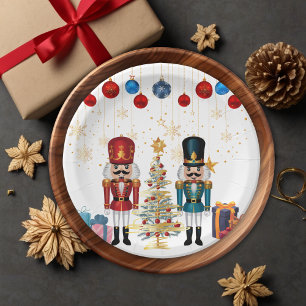 Assiettes En Carton Baby shower Festif Nutcracker Ornaments