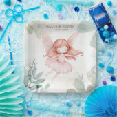 Assiettes En Carton Baby shower Fille Ginger Fairy (Fête)