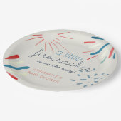 Assiettes En Carton Baby shower Firecracker 4 juillet Fireworks (Angle)