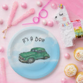 Assiettes En Carton Baby shower for a boy, sedan (Fête)