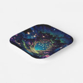 Assiettes En Carton Baby shower Forêt Enchantée Majestic Fun (Angulaire)