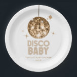 Assiettes En Carton Baby shower Gold Disco Ball "Disco Baby"<br><div class="desc">Ce sont des plaquettes en papier Baby shower "Disco Baby" Gold Disco Ball !</div>