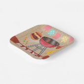 Assiettes En Carton Baby shower Grill pour bébé (Angulaire)