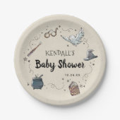 Assiettes En Carton Baby shower Harry Potter (Devant)