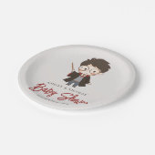 Assiettes En Carton Baby shower Harry Potter simple (Angle)