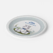 Assiettes En Carton Baby shower hippo (Angle)
