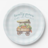 Assiettes En Carton Baby shower local neutre pour les femmes (Devant)