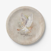 Assiettes En Carton Baby shower magique ou anniversaire (Devant)