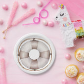 Assiettes En Carton Baby shower nautique (Fête)