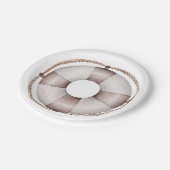 Assiettes En Carton Baby shower nautique (Angle)