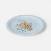 Assiettes En Carton Baby shower Noahs (Angle)