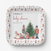 Assiettes En Carton Baby shower Nutcracker (Recto)