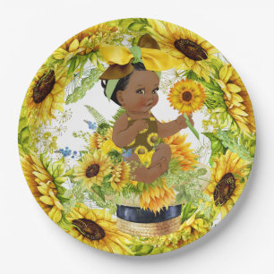 Assiettes En Carton Baby shower ou anniversaire précieux
