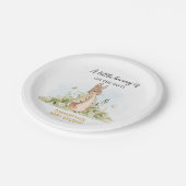 Assiettes En Carton Baby shower Peter Rabbit (Angle)