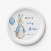 Assiettes En Carton Baby shower Peter Rabbit (Devant)