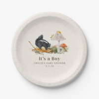 Baby shower petit puant Bois Skunk Boy