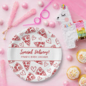 Assiettes En Carton Baby shower Pizza Party Livraison spéciale italien (Fête)