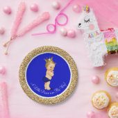 Assiettes En Carton Baby shower Royal Blue Prince (Fête)