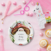 Assiettes En Carton Baby shower simple magique (Fête)