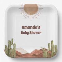 Baby shower Sun Desert Cactus Baby shower
