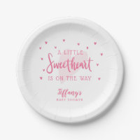 Baby shower Valentine | Little Sweetheart