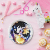 Assiettes En Carton Baby shower Whimsical Dragon (Fête)