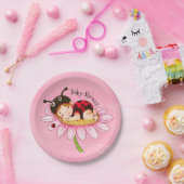 Assiettes En Carton Baby shower Whimsical Little Ladybug (Fête)
