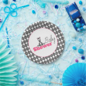 Assiettes En Carton Baby Zebra, Baby shower (Fête)