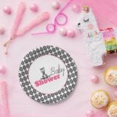 Assiettes En Carton Baby Zebra, Baby shower (Fête)