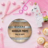 Assiettes En Carton Bachelor Party Russe Whiskey Barrel (Fête)