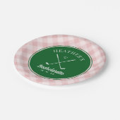 Assiettes En Carton Bachelorette de golf dernier Swing (Angle)