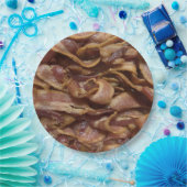 Assiettes En Carton Bacon (Fête)