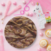 Assiettes En Carton Bacon (Fête)
