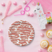 Assiettes En Carton Bacon épicé (Fête)