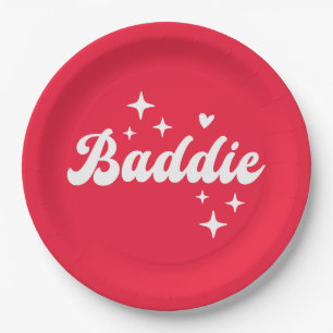 Assiettes En Carton Baddie
