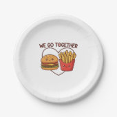 Assiettes En Carton Badge (Devant)