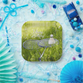 Assiettes En Carton Badminton prêt à aller (Fête)