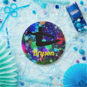 Assiettes En Carton Bagues de gymnastique garçons (Fête)