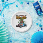 Assiettes En Carton Baguette rétro (Fête)