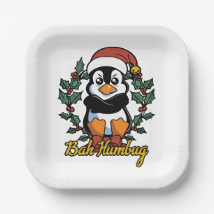Assiettes En Carton Bah Humbug