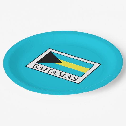 Assiettes En Carton Bahamas (Angle)